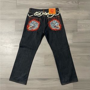 Ed Hardy denim Y2K